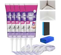 Mold Remover Gel 90g, Effective Mould Remover Gel, Grout Cleaner, Powerful Cleaning Gel, Highly Effective in Penetration, Not Damage the Surface, For Bathroom & Kitchen Tile Gaps, Walls & Grout (5PCS)