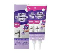 Mold Remover Gel 90G, Effective Mould Remover Gel, Powerful Cleaning Gel, Highly Effective in Penetration, Not Damage The Surface, for Bathroom & Kitchen Tile Gaps, Walls & Grout (2pc)