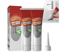 Mold Remover Gel - Powerful Mould Remover for Deep Cleaning | Mould Magic Mildew Cleaner for Bathroom, Kitchen, Tile Grout, Walls & Seals | 2-Pack Household Essential