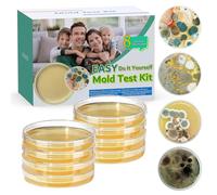 Mold Test Kit for Home - 8 Simple Detection Tests for HVAC, Surfaces & Indoor Air Quality, DIY Black Mold Detector Testing kit at Home, with Detailed Identification Guide & 5X Magnifying Glass