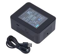 Mold Test Kit for Home, Temperature and Humidity Mold Detector, Air Quality Monitor Real Time Wide Range Of Applications, Formaldehyde Detector for Bedroom for Home(black)
