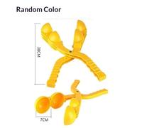 Mold Tool For Snowball Fight Outdoor Fun Sports Cute Duck Shaped Snowball Maker Clip Children Outdoor Plastic Winter Snow Sand