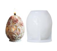 Molde De Silicona Para Huevos De Pascua - Molde Des Silicona Para Fundición Des Velas | Moldes Reutilizable Dee Siliconas Paraa Velas Dee Pascua, Moldes Siliconas Paraa Vela Huevo Paara Decoration