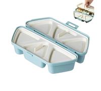 Molde Para Bolas De Arroz - Plegable Antiadherente De 6 Cavidades, Molde De Arroz Japonés Para Hacer Sushi, Para Principiantes, Niños, Adultos, Preparación De Comidas, Hogar, Escuela, Oficina, Picnic