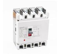 Molded Case Circuit Breaker 160A 200A 225A 250A Three-Phase Four Wire 4P Moulded Case Air Switch 380v MCCB(25v,4P White)