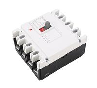 Molded Case Circuit Breaker 160A MCCB 4P DC 1000V Solar Battery Protection Switch for Electric Energy Distribution and Motor Starting - Flame Retardant Thermosetting Material Shell