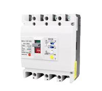 Molded Case Switch NM1LE Circuit Breaker 32A 63A 80A Three-Phase Four-Wire Leakage Protection Main System 3 Phase(63A)