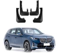 Molded Custom Mud Flaps for B-MW X3 2025+, 4-PC Front & Rear Mudguard Splash Guards Flares Kit, Auto Accessories with 1 Car Wash Towel