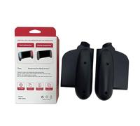 Molded Handheld Console Hand Grips, Curved Ergonomic Handles for Comfortable Handheld Use, Travel Play, Family Play, and Game Control Console Handle Pair Portable Game Grips Grip Shell Handles Commute