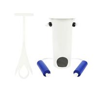 Molded Sock Aid Donner Kit - Sock Remover and Donner Kit - Foam Grip Handles - 31" Adjustable Cords - Sock Helper Stocking Slider - Elderly, Senior, Pregnant Diabetics