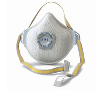 Moldex Dust Masks, Valved, FFP3, Pack of 5