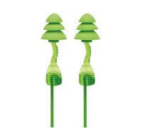 Moldex 6451 SNR 33dB Twisters Earplugs with Cord, Multi-Colour, single unit,Large