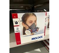 Moldex Series 7000 Half Mask TPE (Small) No Filters MOL700101
