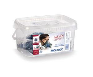 Moldex 7122 Pre-Assembled Medium Half Mask - Reusable Respirator with Filters