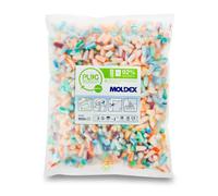 Moldex Ear Plugs 786001 Spark Plugs SNR 35 dB Disposable PU Foam 500 Pairs Refill Pack