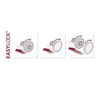 Moldex 900201 EasyLock Respirator Size M Skin-Friendly Reusable TPE