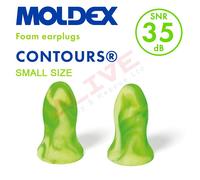 Moldex Earplugs 7403 Contours Soft Foam Ear plugs Small Size SNR 35dB 50 Pairs