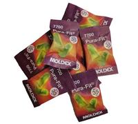 Moldex Pura Fit SNR 35dB Earplugs, Polyurethane Foam, Green, Classic Style, 25 Pair