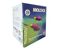 Moldex Rockets Corded 6401 Ear Plugs Pocketpack - SNR: 29dB - Free UK Fast P&P