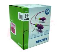MOLDEX Rockets Reusable EarPlugs Moldex 6400 Uncorded Washable Ear Plugs SNR30db