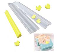 MoldFun Little Duck Shaped Long Tube Silicone Mold for Chocolate, Candies, Soaps, Puddings, Candles, Jellies, Aromatherapy Stones and Other Crafts