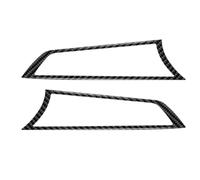 Molding Cover Car Inner Door Handle Frame Decorative Sticker For Jaguar F-Type 2013 2014 2015 2016 2017 2018 2019 2020 2021 2022 LHD Decoration Cover(Carbon Look)