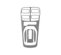 Molding Cover for Chevy for Camaro 2010 2011 2012 2013 2014 2015 Car Gear Shift Panel Trim Cover Decoration Sticker Decoration Cover(Style A Black)