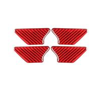 Molding Cover For VW For Golf 6 For Gti R For MK6 2008 2009 2010 2011 2012 Door Handle Bowl Cover Trim Frame Sticker Decoration Cover(Red)