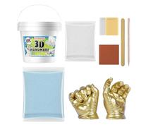 Molding Kit - 5.11x4.01x4.72In Couples 3D Plaster, Casting Set, Family Souvenir Making Tools | DIY Molds, Plaster Statue Kit for Kids and Adults, Craft Activity, Keepsak