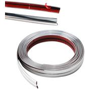 Molding Trim, Inside & Outside Corner Trim Peel and Stick Wall Trim Self Adhesive Flexible Corner Angle Trim Edging Trim Guard Edge Protector for Wall Ceiling Table Window Mirror Frame Corner, Silver