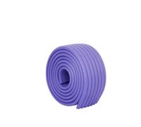 Molding Trim Peel and Stick,6.5ft Crown Flexible Wall Edging Strip Self Adhesive Furniture Table Edge Protectors Bumper Guard, Ceiling Baseboard(Purple)
