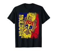 MOLDOVA Flag Vintage Distressed MOLDOVA T-Shirt