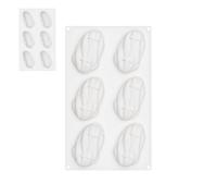 Molds for Baking | 3D Nut Shape Jelly Pan | 6 Cavity Pudding Mold | for Pastry Baking Kitchen Home Cafe Restaurant Bakery