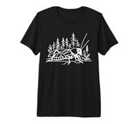 Mole Cricket Entomology Art Science Bug Insect Design Premium T-Shirt