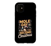 Mole Day Is My Second Christmas Chemistry Science Case for iPhone 11