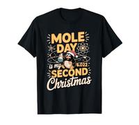 Mole Day is My Second Christmas Chemistry Science Value Graphic T-Shirt