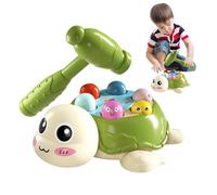 Mole Game - Turtle Early Learning Pounding Toys - Educational Developmental Interactive Learning Cute Mole Game for Play Activity
