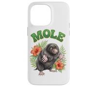 Mole Groovy Floral Mole Watercolor Boho Mole Case for iPhone 14 Pro Max