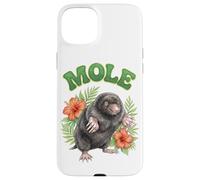 Mole Groovy Floral Mole Watercolor Boho Mole Case for iPhone 15 Plus