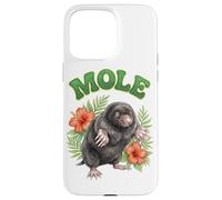 Mole Groovy Floral Mole Watercolor Boho Mole Case for iPhone 15 Pro Max