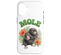 Mole Groovy Floral Mole Watercolor Boho Mole Case for iPhone 16
