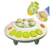 Mole Hammering Game for Kids,Flying Saucer Shape Interactive Portable,Table Game Whacking Toy - for Kids Girls Children Birthday Christmas New Year Preschool Kindergarten