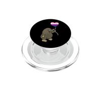 Mole Heart Balloon Genderfluid Pride PopSockets PopGrip for MagSafe