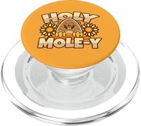 Mole Holy Moly Pun PopSockets PopGrip for MagSafe
