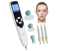 Mole Removal Pen W/7 Replacement Head, 2 in 1 Ozone PAA Fibroblast Plasma Pen For Eyelid And Face Lifting Wrinkle Spot Mole Freckle Removal Skin Care Beauty Pen, LCD Display