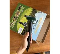 Mole Repellent for Lawns 8 Pack, Solar Powered Mole Repeller Ultrasonic Gopher Deterrent, Outdoor Waterproof Vole Vibration Stakes, Sonic Spike for Rodent Groundhog Snake Chipmunk