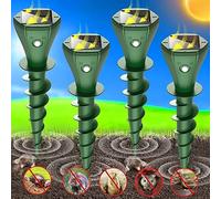 Mole Repellent for Lawns,Mole Killer Solar Powered,Snake Away Repellent for Outdoors