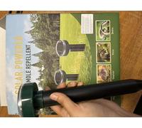 Mole Repellent for Lawns - Ultrasonic Gopher Repellent Solar Powered for Garden,Yard