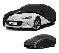 Molebt Car Cover for Automobiles All Weather Waterproof Indoor Outdoor, Universal Fit Coupe Mazda MX-5/Miata, BMW Z3, Honda S2000,Toyota Tercel, Toyota MR2 Spyder, Volkswagen Cabrio etc.