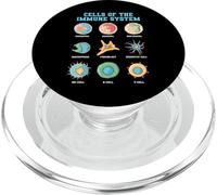 Molecular Biology Biologist Genetic Scientist Immune System PopSockets PopGrip for MagSafe